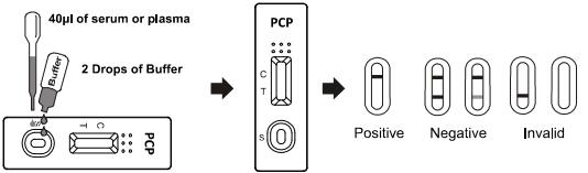 Ningún OEM de la diagnosis de /serum /plasma Phencyclidine de la sangre entera del equipo de la prueba de la tenencia ilícita de drogas de la reactividad cruzada 25ng/ml PCP