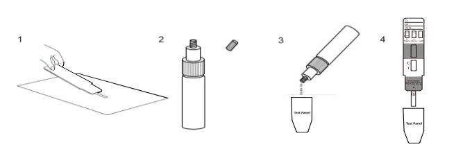 6- Monoacetylmorphine 6 - equipo del Rdt de MAM de la diagnosis 10ng/ml de la tenencia ilícita de drogas