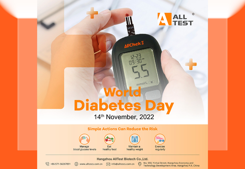 Latest company news about Día Mundial de la Diabetes – 14 de noviembre de 2022