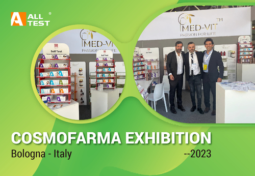 Latest company news about AllTest mostró con éxito en la exposición de Cosmofarma en Italia
