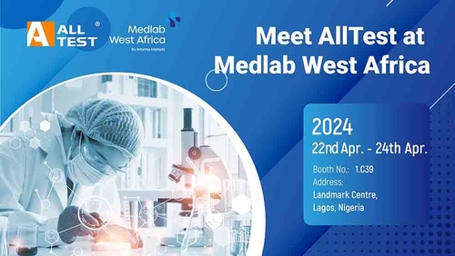 Latest company news about Conozca a AllTest en el Medlab África Occidental