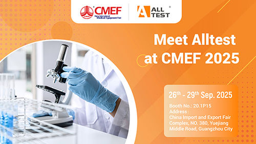 Últimas noticias de la empresa sobre Meet AllTest at CMEF 2025