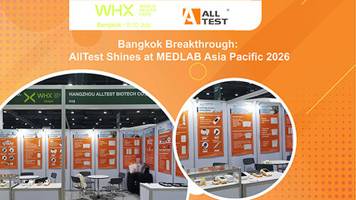 Últimos blogs de la empresa sobre Avance en Bangkok: AllTest brilla en MEDLAB Asia Pacífico 2026