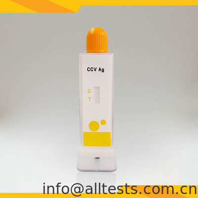Good price Kit de prueba de diagnóstico rápido del coronavirus canino (CCV Ag) en heces / vómitos con taza en línea