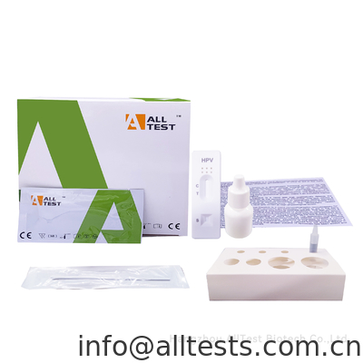 Good price Cassette de prueba rápida de antígeno del VPH para el cáncer de cuello uterino y detección de infección por VPH-16/18 en línea