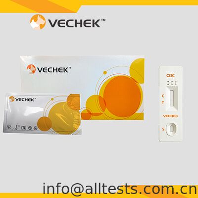 Un buen precio. COC Prueba rápida de orina con tiempo de lectura de 5 minutos Alta precisión No se requiere equipo en línea