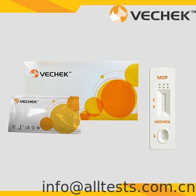 Un buen precio. Kit de pruebas rápidas MOP para uso veterinario con tiempo de lectura de 5 minutos Alta precisión No se requiere equipo en línea