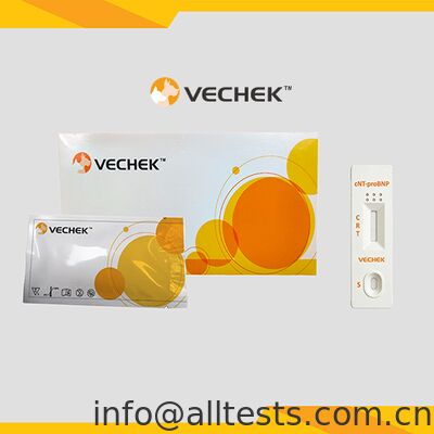 Un buen precio. Cassette de prueba rápida canina NT-proBNP para uso veterinario con resultados rápidos, alta precisión y operación sencilla en línea