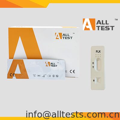 Un buen precio. Prueba rápida de FLX para la detección de FLX con tiempo de lectura de 5-10 minutos y 500 ng/mL de corte en sangre entera/suero/plasma en línea