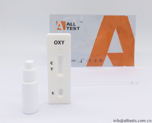 Good price Diagnosis exacta del paso OXY del equipo uno de la prueba del equipo de la prueba de la sangre entera de la tenencia ilícita de drogas de Oxycodone/de la tenencia ilícita del suero/de drogas del plasma PCP en línea