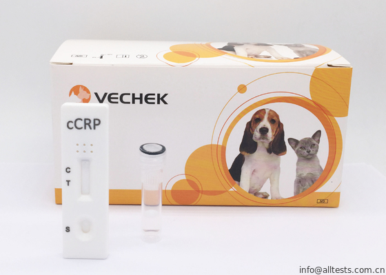 Good price Prueba canina de prueba de diagnóstico del casete de la exactitud rápida CRP de los equipos en línea