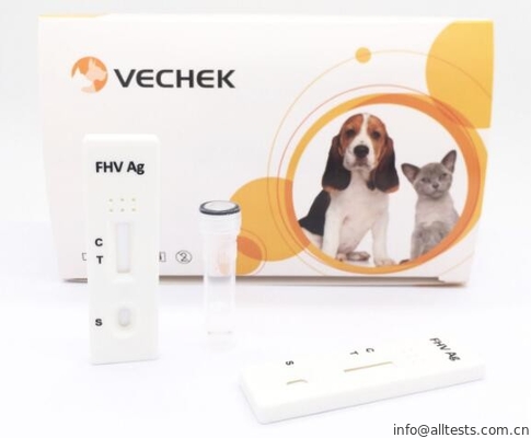 Good price Prueba rápida de la prueba del antígeno felino rápido notable de los equipos FHV con alta exactitud en línea