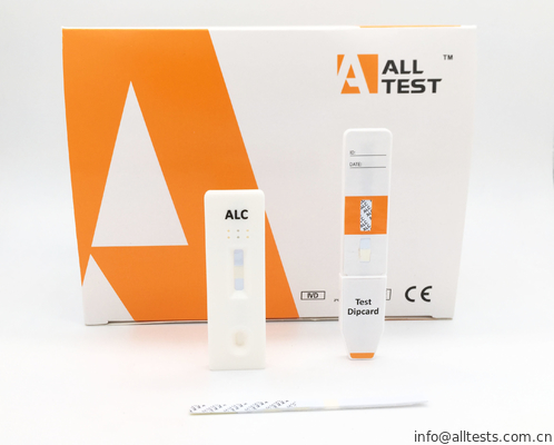 Good price Los equipos de diagnóstico rápidos del casete/de la varilla graduada/del panel de la prueba de los equipos de la prueba del alcohol (ALC) detectan presencia en orina con CE en línea