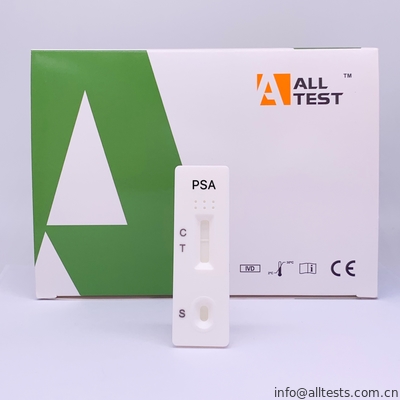 Good price Equipos rápidos cualitativos de la prueba de (PSA) del antígeno específico de la próstata del diagnóstico médico para el riesgo de cáncer de próstata con CE0123 en línea