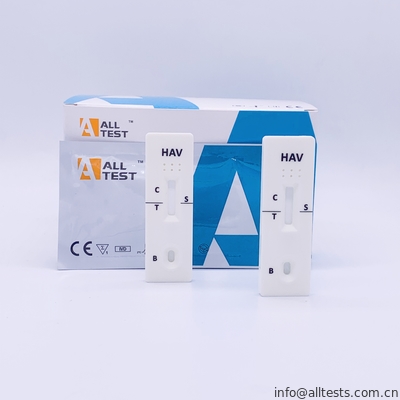 Good price Equipos rápidos del suero/de la prueba del plasma HAV IgM un paso con alta especificidad en línea