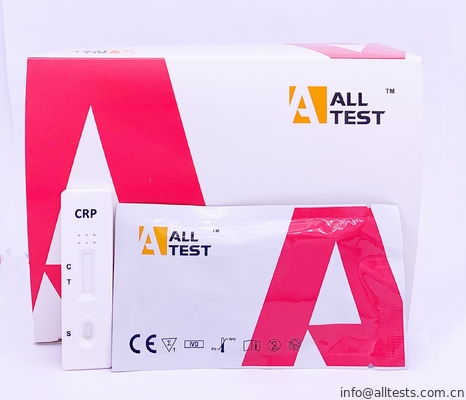 Good price Immunoensayo cromatográfico rápido de diagnóstico de los análisis de sangre del casete rápido de la prueba de CRP en línea