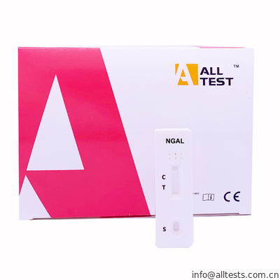 Good price Prueba rápida gelatinasa-asociada del Rapid del paso del casete uno de la prueba del lipocalin del neutrófilo (NGAL) en línea