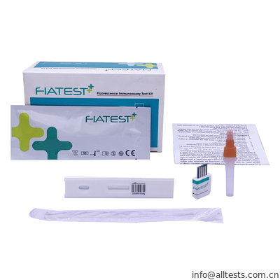 Good price Prueba rápida de la detección del antígeno del CE COVID-19 con el analizador del immunoensayo de Flurescence en línea