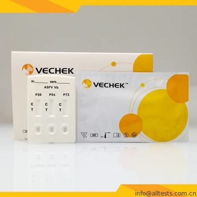 Un buen precio. Plasma rápida combinada del suero del casete de la prueba del anticuerpo P30/P54/P72 de ASFV en línea