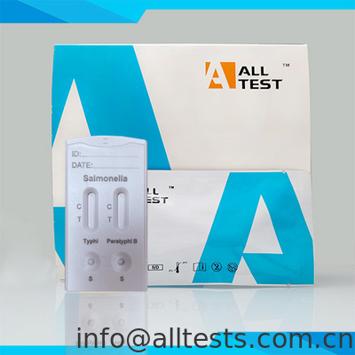 Good price Kit de pruebas rápidas de Salmonella Typhi y Paratyphi B Antigen Enfermedades infecciosas 97,8% exactitud de la prueba en línea