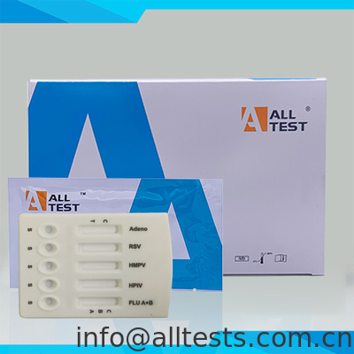 Good price Kit de pruebas rápidas para enfermedades infecciosas Kit de pruebas para enfermedades respiratorias Adenovirus/RSV/HMPV/HPIV/influenza en línea