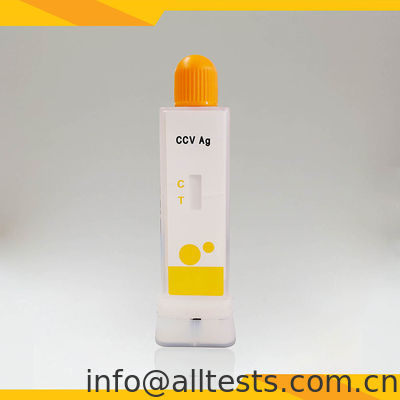 Un buen precio. Kit de prueba rápida de antígeno CCV de 10 minutos para la detección del coronavirus canino en heces/vómito utilizando inmunocromatografía. en línea