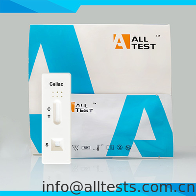Good price Cásete de prueba rápida de celíaco (sangre completa/suero/plasma) prueba de enfermedades infecciosas Alta precisión sensibilidad en línea