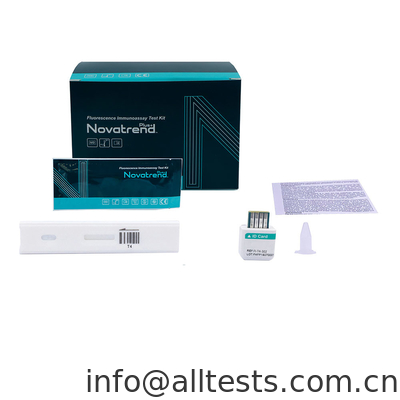 Good price T4 Marcador de diagnóstico de fluorescencia Immunoensayo de prueba de caja para función tiroidea en línea
