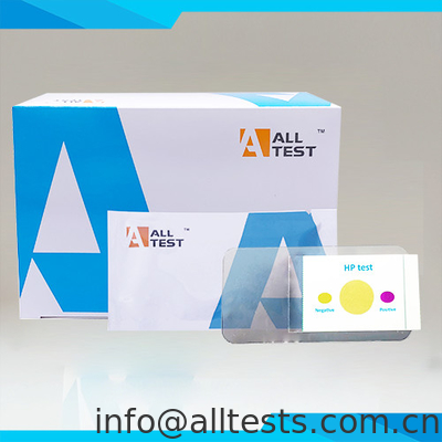 Good price El kit de pruebas rápidas de H. pylori para la detección cualitativa de la urea para la infección por Helicobacter pylori en línea