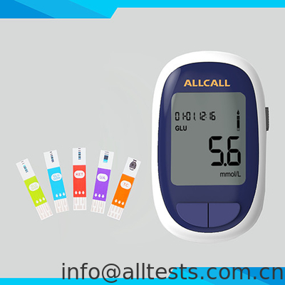 Good price Glucosa en sangre GOD / Cetonas / Ácido úrico / Colesterol total 4 en 1 Sistema de monitoreo en línea