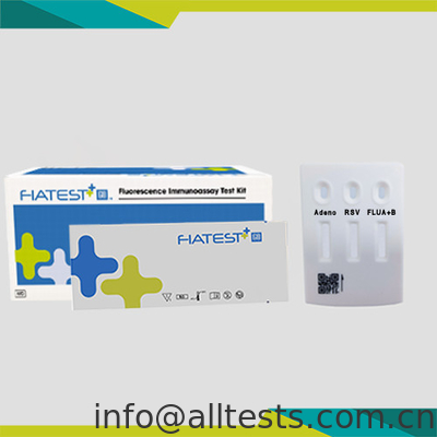 Good price En el caso de las muestras de Adenovirus pneumoniae/RSV/Influenza A+B, se utilizará una caja de ensayo combinada (sopa nasofaríngea) en línea