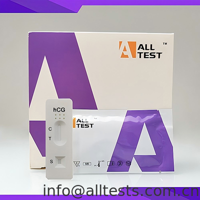 Good price Prueba rápida de inmunología cromatográfica HCG Embarazo Prueba rápida Fluido oral en línea