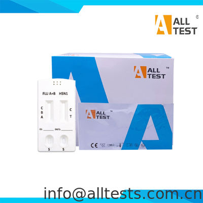 Un buen precio. IFH5-525 -- Prueba rápida combinada de antígenos de la gripe A/B+H5N1 en línea