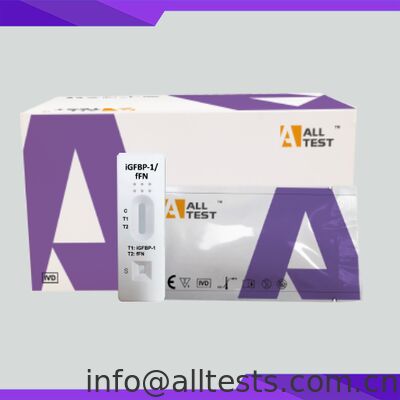 Un buen precio. FIF-502 -- Prueba rápida iGFBP-1 y fFN (secreción vaginal) con certificación CE en línea