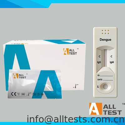 Un buen precio. Prueba rápida combinada de IgG/IgM para el dengue con tiempo de lectura de 10 minutos, alta precisión y certificación CE para sangre entera/suero/plasma en línea