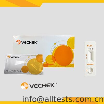 Un buen precio. Cassette de prueba rápida de antígeno del coronavirus bovino para heces con tiempo de lectura de 10 minutos, alta precisión y operación sencilla en línea