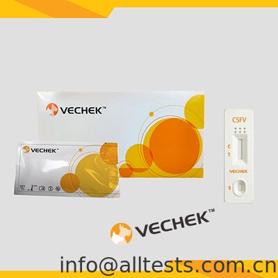 Un buen precio. Casete de prueba rápida de anticuerpos CSFV para resultados rápidos, alta precisión, operación simple en 10 minutos en línea