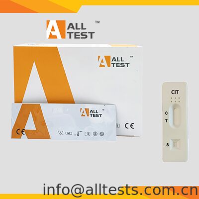 Un buen precio. Kit de pruebas rápidas CIT para pruebas de abuso de drogas con tiempo de lectura de 5-10 minutos y 500 ng/mL de corte para muestras de sangre entera/suero/plasma en línea