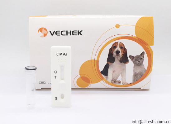 Good price Prueba canina virus de gripe AG usando el equipo de diagnóstico rápido simple y Qucikly en línea