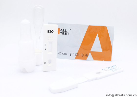 Good price Alta sensibilidad de drogas de la tenencia ilícita de la diagnosis BZO de la benzodiacepina de la prueba flúida oral el reactivo en línea