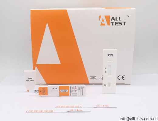 Good price 2000 especificidades de ng/mlHigh y un equipo rápido exacto del casete/de la tira/del panel de la prueba del nacrótico de la orina del paso (OPI) con CE y el FDA en línea