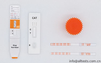 Good price 150 ng/ml arriba exactos y el CE certificaron la varilla graduada/el casete/el panel rápidos rápidos de la prueba del CAT de los equipos de prueba de diagnóstico en orina en línea