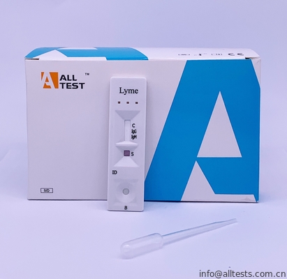 Good price AllTest Lyme IgG/enfermedad infecciosa de IgM que prueba ILY - 402 24 meses de vida en línea