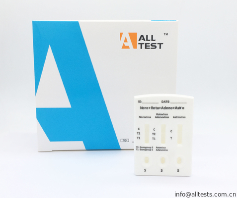 Good price Adenovirus del Rotavirus de Norovirus del equipo del Rdt del CE y prueba de diagnóstico combinada de Astrovirus en línea