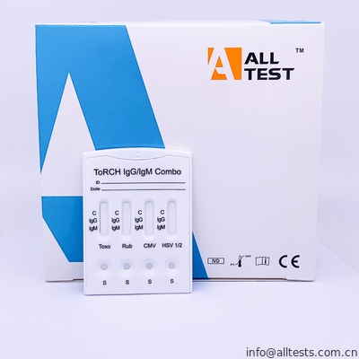 Good price Equipo de prueba de diagnóstico rápido confiable de Toxo/Rubella/CMV/HSV el 1/2 IgM de la antorcha con alta sensibilidad en línea