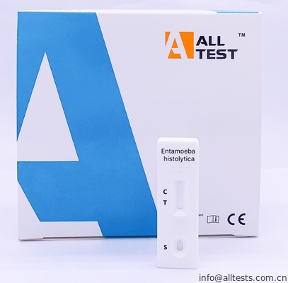Good price Casete rápido de la prueba de Histolytica del Entamoeba azul del color con el certificado del CE en línea