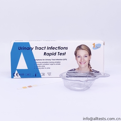 Good price Guía de usuarios rápida de la tira el reactivo de la urinálisis de los equipos de la infección de vías urinarias de OTC en línea