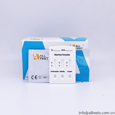 Good price Casete rápido combinado de la prueba de Entamoeba+Giardia+Crypto (heces) en 3 Windows en línea