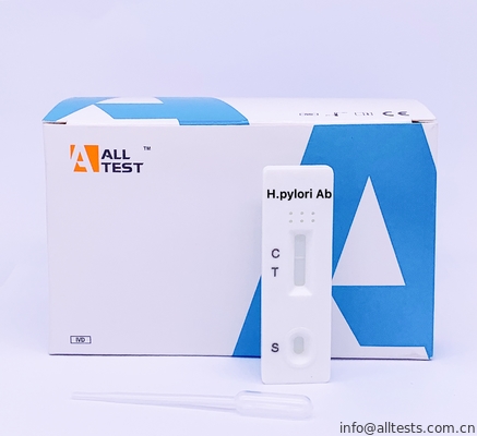Good price Casete rápido de la prueba del anticuerpo de los píloros del H. (sangre entera /Serum/Plasma) con CE en línea