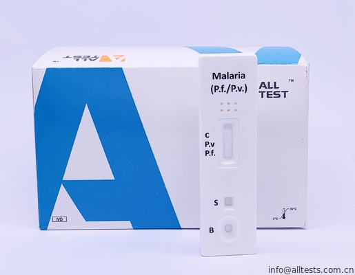 Good price Malaria P.f. /P.v. Casete rápido de la prueba, prueba rápida de la diagnosis en línea